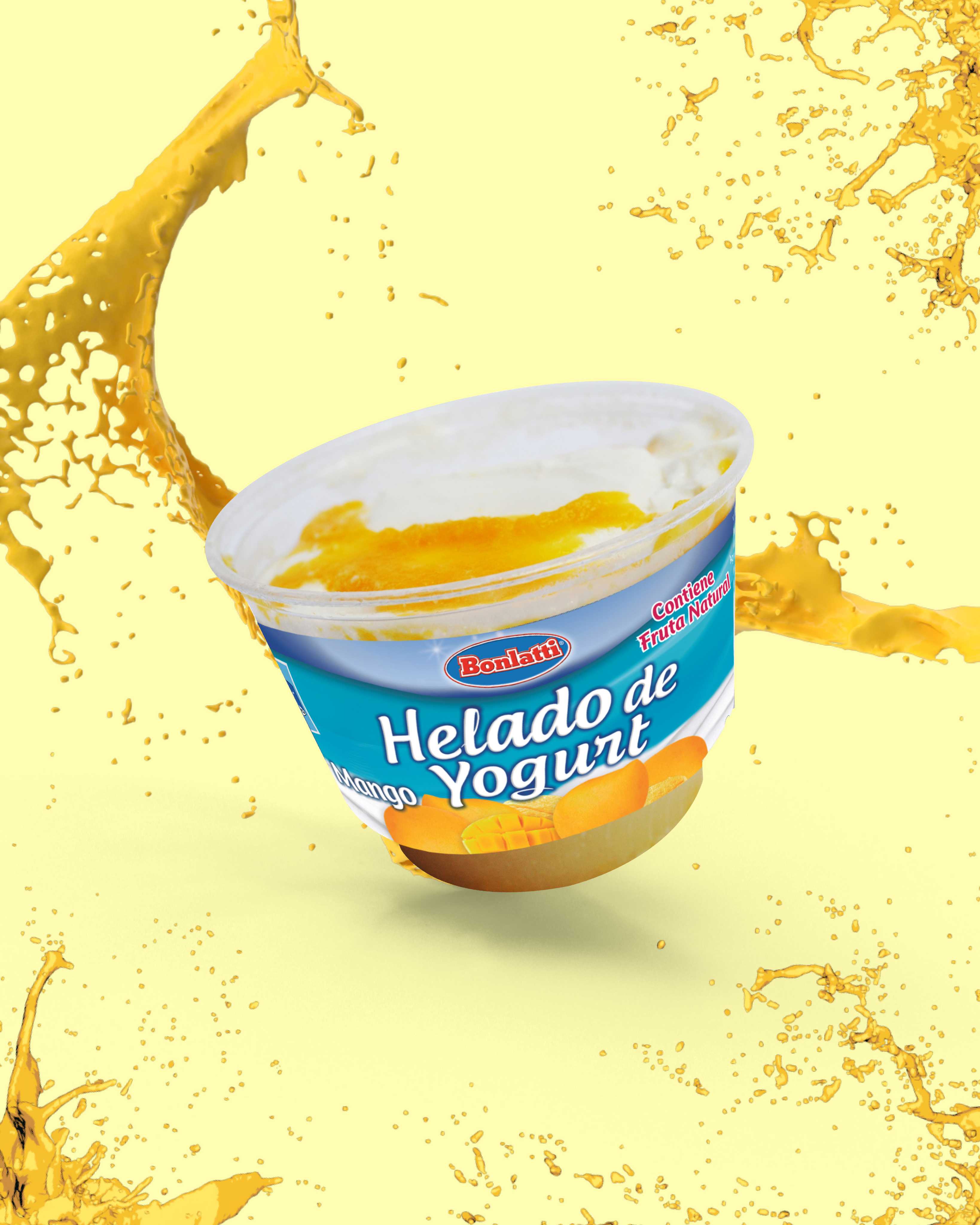 Helado de yogurt